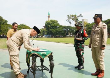 TNI Manunggal Membangun Desa (TMMD) Ke-123 TA 2025 di Kabupaten Bangkalan Resmi Dibuka
