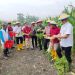 Kapolsek Porong dan Warga Gelar Panen Raya Jagung di Pekarangan Bergizi Lapas Kelas I Surabaya