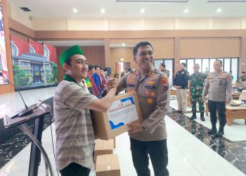 Sambut Ramadhan, Polresta Sidoarjo Gandeng Mahasiswa dan OKP Gelar Baksos Presisi
