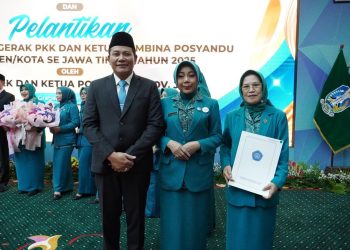 Dr Sriatun Subandi Dilantik Sebagai Ketua TP PKK Kabupaten Sidoarjo