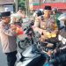 Polsek Balongbendo Bagikan Takjil Ramadhan