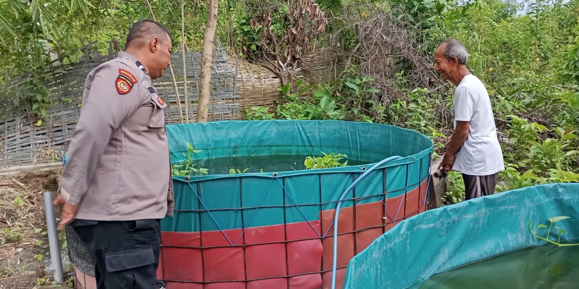 Polsek Prambon Dampingi Warga Wujudkan Swasembada Pangan Mandiri