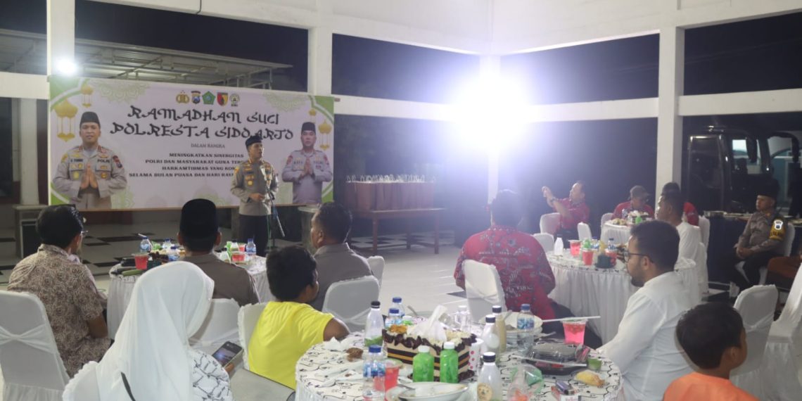 Safari Ramadhan Kapolresta Sidoarjo di Wilayah Barat untuk Kerukunan Bersama
