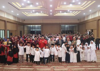 Kapolresta Sidoarjo dengan IMM Adakan Buka Bersama dan Santuni Anak Yatim