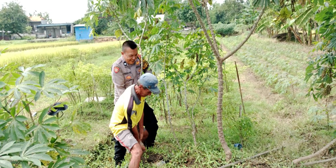 Warga Kedungsukodani Peduli Ketahanan Pangan Polresta Sidoarjo