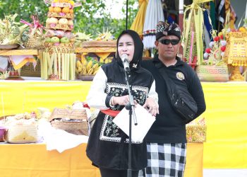 Wabup Hj Mimik Idayana Hadiri Kegiatan Melasti Umat Hindu Sidoarjo: Tekankan Toleransi Antarumat Beragama