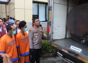 Polresta Sidoarjo Bongkar Penyalahgunaan BBM Bersubsidi