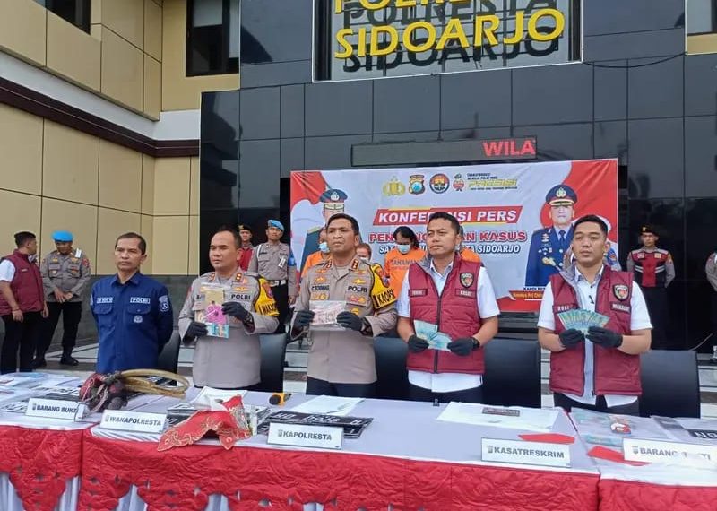 Polresta Sidoarjo Ungkap Kasus Upal