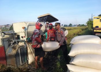 Kanit Binmas Polsek Taman Sambangi Desa Bohar, Apresiasi Warga dalam Mewujudkan Swasembada Pangan