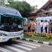 Wabup Hj Mimik Idayana Berangkatkan 28 Bus Mudik Gratis