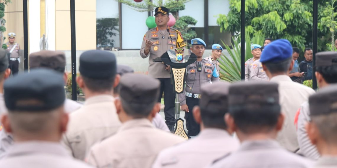 800 Polisi Sidoarjo Siap Amankan Malam Takbir Idul Fitri