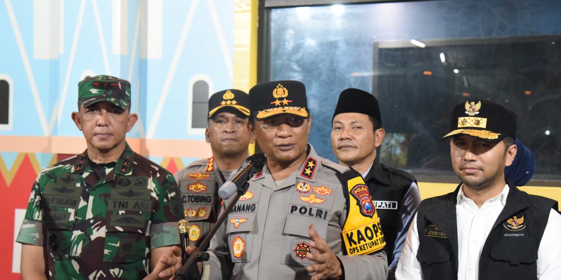 Pastikan Aman dan Lancar Arus Mudik, Forkopimda Sidoarjo Tinjau Poskotis Pam Idul Fitri 1446 H