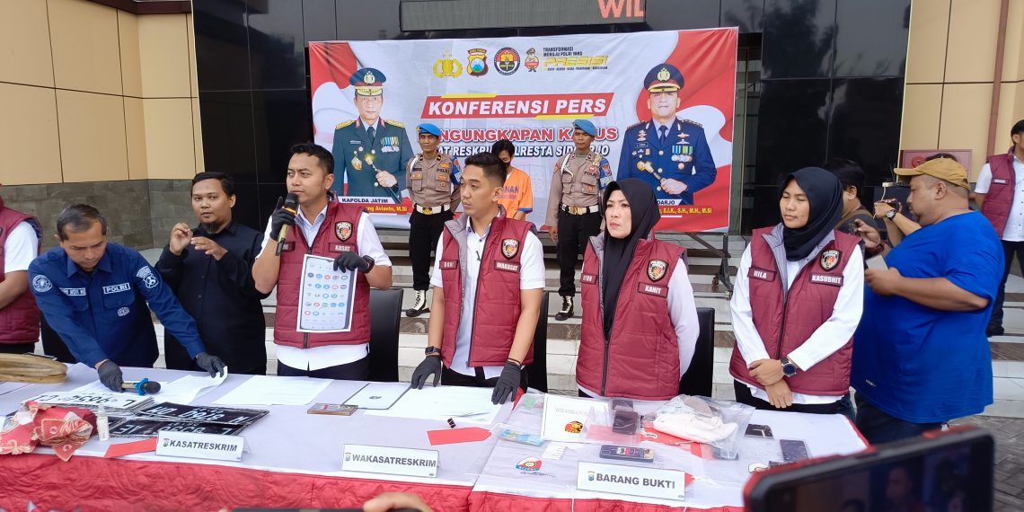 Polresta Sidoarjo Bekuk Pelaku Pencabulan ABG