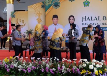 Pasca Libur Lebaran, Bupati Subandi dan Wakil Bupati Mimik﻿ Idayana﻿ Gelar Halal Bihalal Bersama ASN