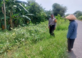 Bhabinkamtibmas Dampingi Warga Wujudkan Swasembada Pangan