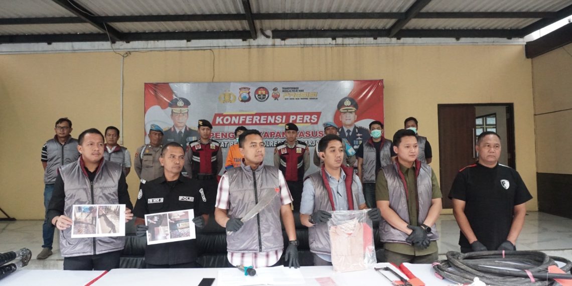 Satreskrim Polresta Sidoarjo Ungkap Kasus Pembacokan di Jalan Majapahit