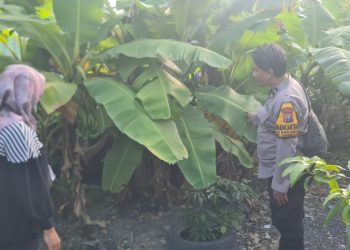 Kapolsek Tanggulangin Masifkan Peran Bhabinkamtibmas Ajak Warga Manfaatkan Lahan Kosong