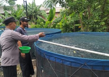 Kapolsek Sedati Masifkan Peran Bhabinkamtibmas Dukung Pengelolaan Pekarangan Pangan Bergizi