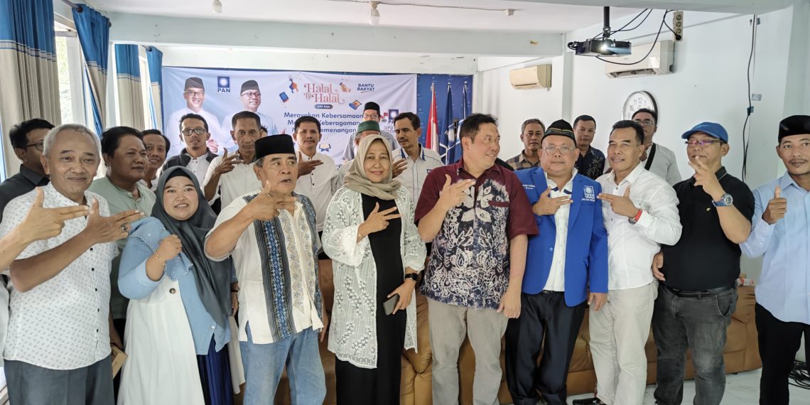 Keluarga Besar DPD PAN Sidoarjo Ikuti Halal Bihalal dengan DPP lewat Zoom