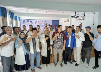 Keluarga Besar DPD PAN Sidoarjo Ikuti Halal Bihalal dengan DPP lewat Zoom