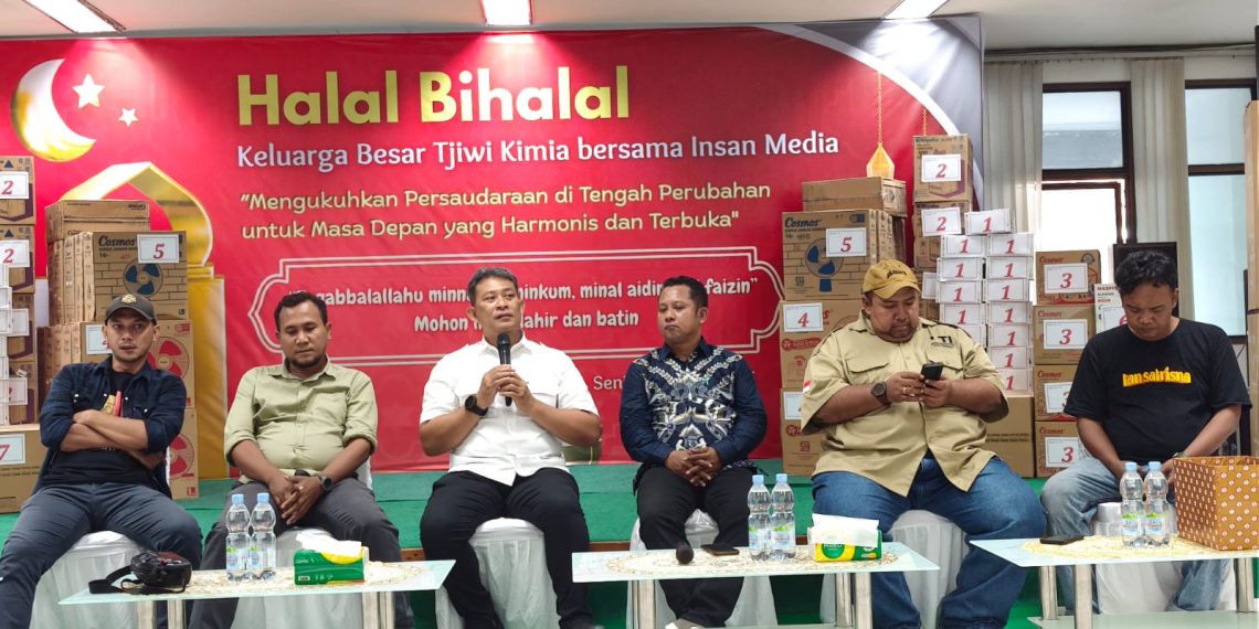 Kuatkan Sinergi, PT Tjiwi Kimia Halal Bihalal Bersama Insan Media