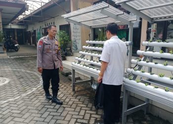 Pemdes Larangan Dukung Ketahanan Pangan Lewat Pemanfaatan Lahan Kosong untuk Hidroponik