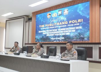 Puslitbang Polri Teliti Kejahatan Digital di Sidoarjo
