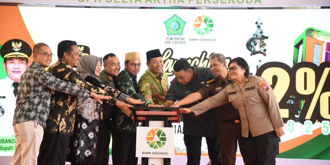 Didukung BPR Delta Artha, Bupati Sidoarjo Subandi Launching Kurda, Bunganya Hanya 2% Per Tahun
