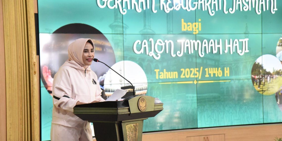 Wabup Sidoarjo Hj Mimik Idayana Pastikan Kondisi Calon Jamaah Haji Sidoarjo Prima