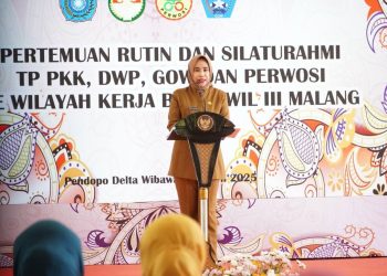 Wabup﻿﻿ Hj Mimik Idayana Apresiasi Sidoarjo Jadi Tempat Pertemuan dan Silaturahmi TP PKK, DWP, GOW, dan Perwosi se-Bakorwil III Malang