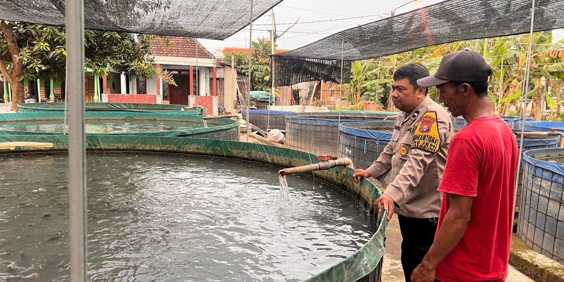 Polsek Krembung Dorong Ketahanan Pangan Lewat Sektor Perikanan