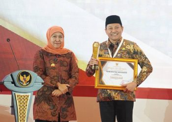 Pemkab Sidoarjo Terpilih sebagai Kabupaten Terbaik Pertama dalam Penghargaan Pembangunan Daerah Tahun 2025 Pemprov Jatim