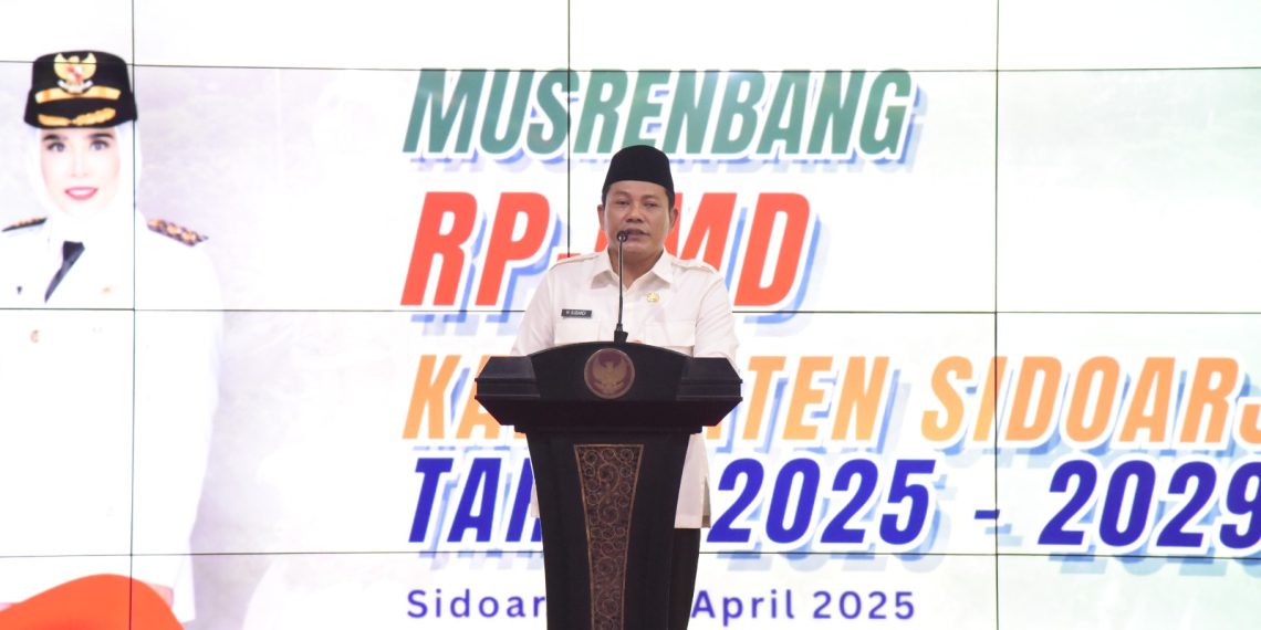 Bupati Sidoarjo Subandi Pimpin Musrenbang RPJMD 2025–2029