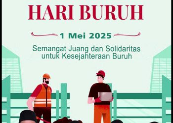 Pimpinan dan Anggota DPRD Kabupaten Sidoarjo Mengucapkan Selamat Memperingati Hari Buruh 1 Mei 2025