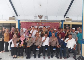 Polresta Sidoarjo Gelar Silaturahmi Kamtibmas di Krian, Pertajam Program Ketahanan Pangan