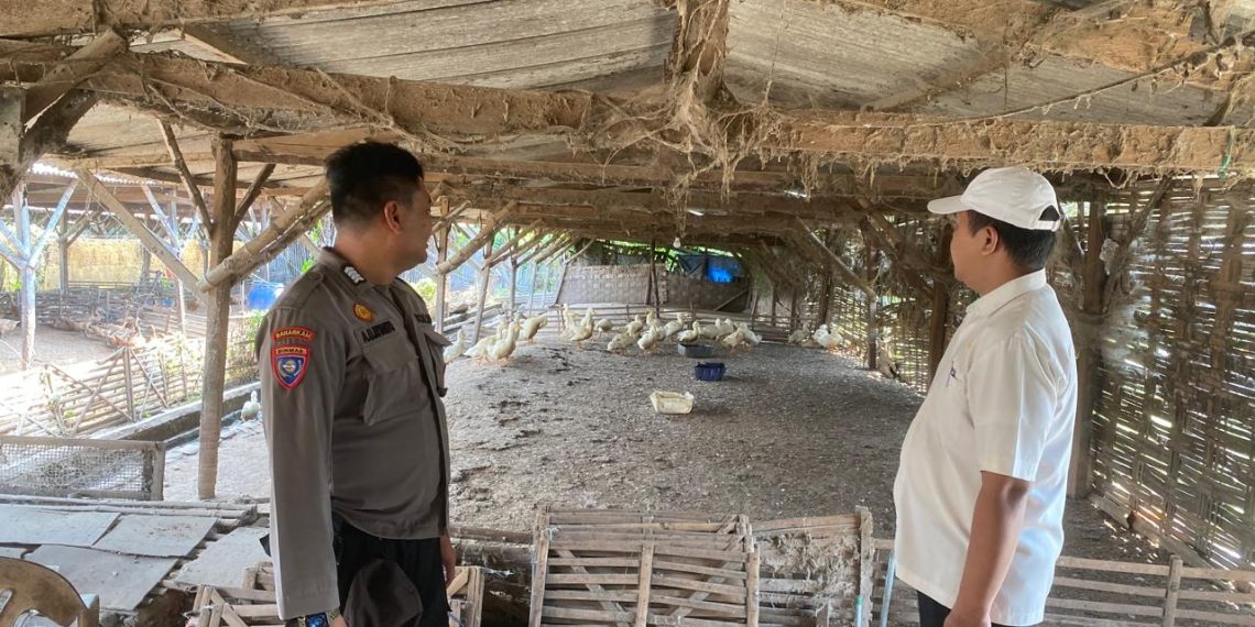 Polisi Pacu Potensi Kampung Bebek Desa Kebonsari