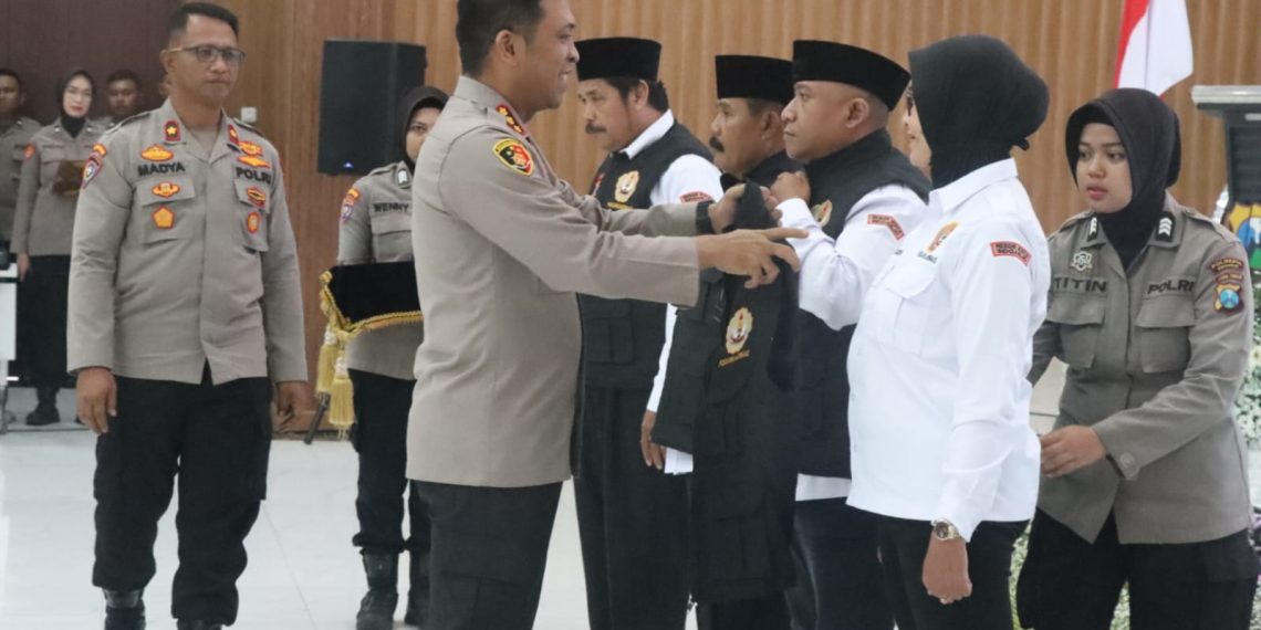 Kapolresta Sidoarjo Kukuhkan Pokdar Kamtibmas Bhayangkara 2025-2029