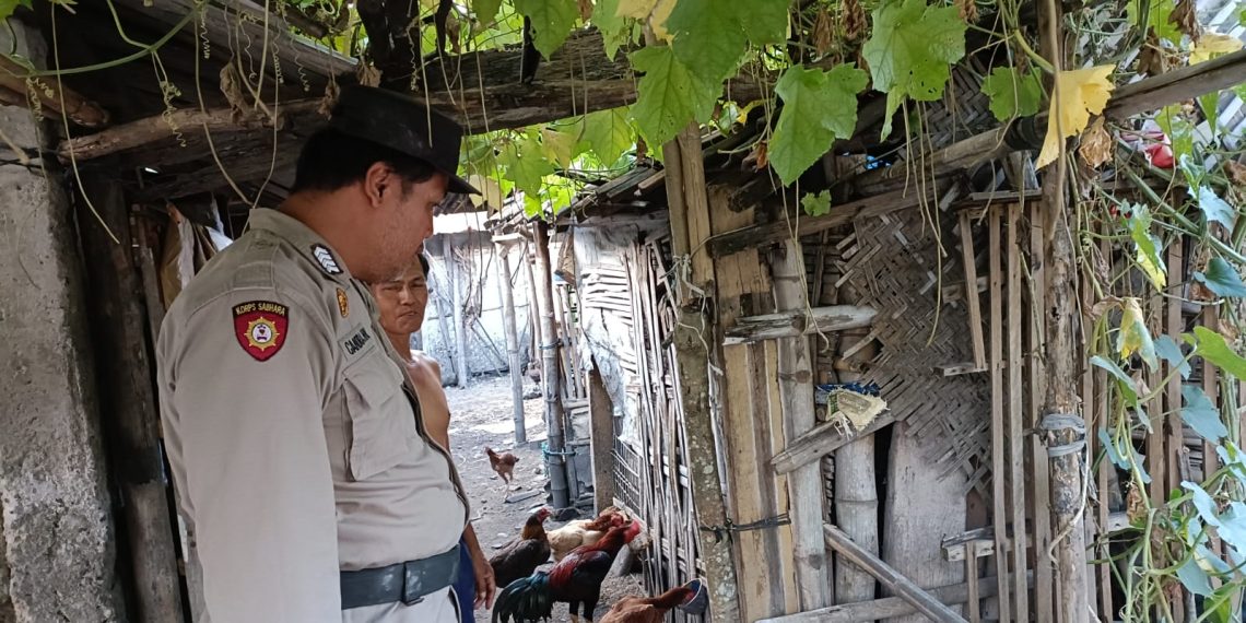 Kapolsek Tanggulangin Dukung Program Ketahanan Pangan Polresta Sidoarjo Lewat Patroli Sambang Desa