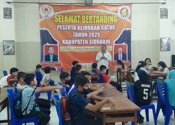 Hadapi Kejurprov Jatim 2025, Percasi Sidoarjo Gelar Kejurkab Catur