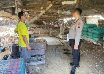 Polisi Cinta Peternak Bebek Kompak Dukung Ketahanan Pangan Polresta Sidoarjo