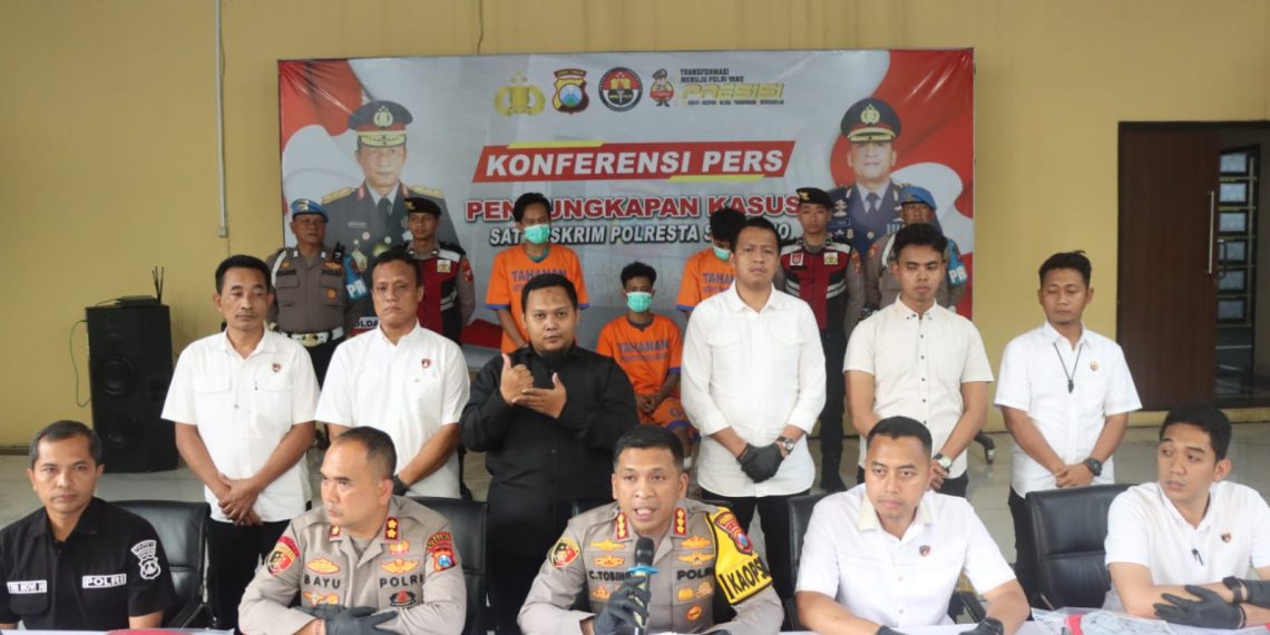 Polresta Sidoarjo Tangkap dan Tembak Komplotan Jambret Tewaskan Korban