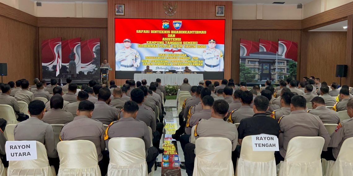Polresta Sidoarjo Kerahkan Seluruh Bhabinkamtibmas Dongkrak Program Ketahanan Pangan