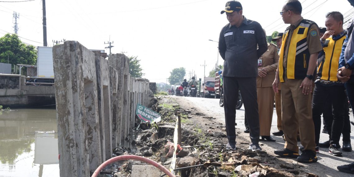 Tahun Ini Pemkab Sidoarjo Bangun 11 Ruas Jalan Beton