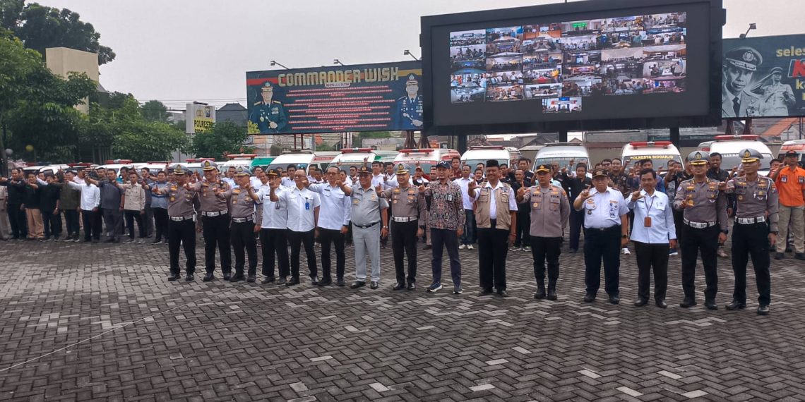 Komitmen dan Deklarasi Road Safety di Polresta Sidoarjo