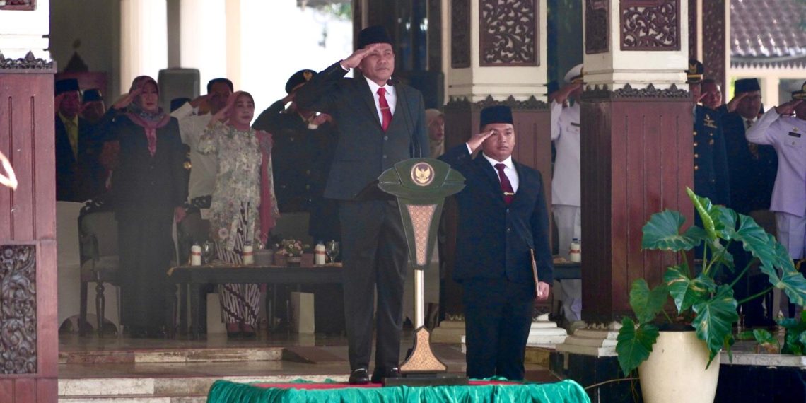 Bupati Subandi Pimpin Peringatan Hari Lahir Pancasila: Jadikan Momentum Memperkokoh Ideologi Pancasila