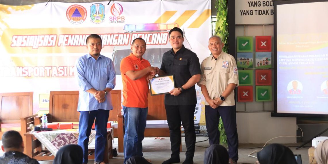 Anggota DPRD Jatim Cahyo Harjo Prakoso Apresiasi BPBD Libatkan Relawan Penanggulangan Bencana
