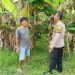 Bhabinkamtibmas Desa Kenongo Dampingi Petani Pisang
