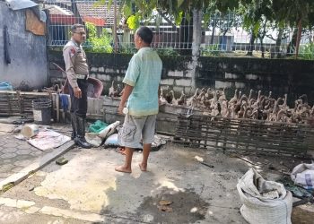 Polsek Tarik Gencarkan Sambang Desa