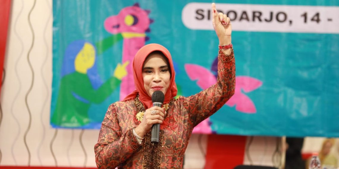 Wabup Hj Mimik﻿ Idayana﻿ Ajak Lansia Aktif Turunkan Angka Stunting