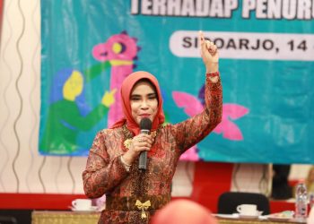 Wabup Hj Mimik﻿ Idayana﻿ Ajak Lansia Aktif Turunkan Angka Stunting